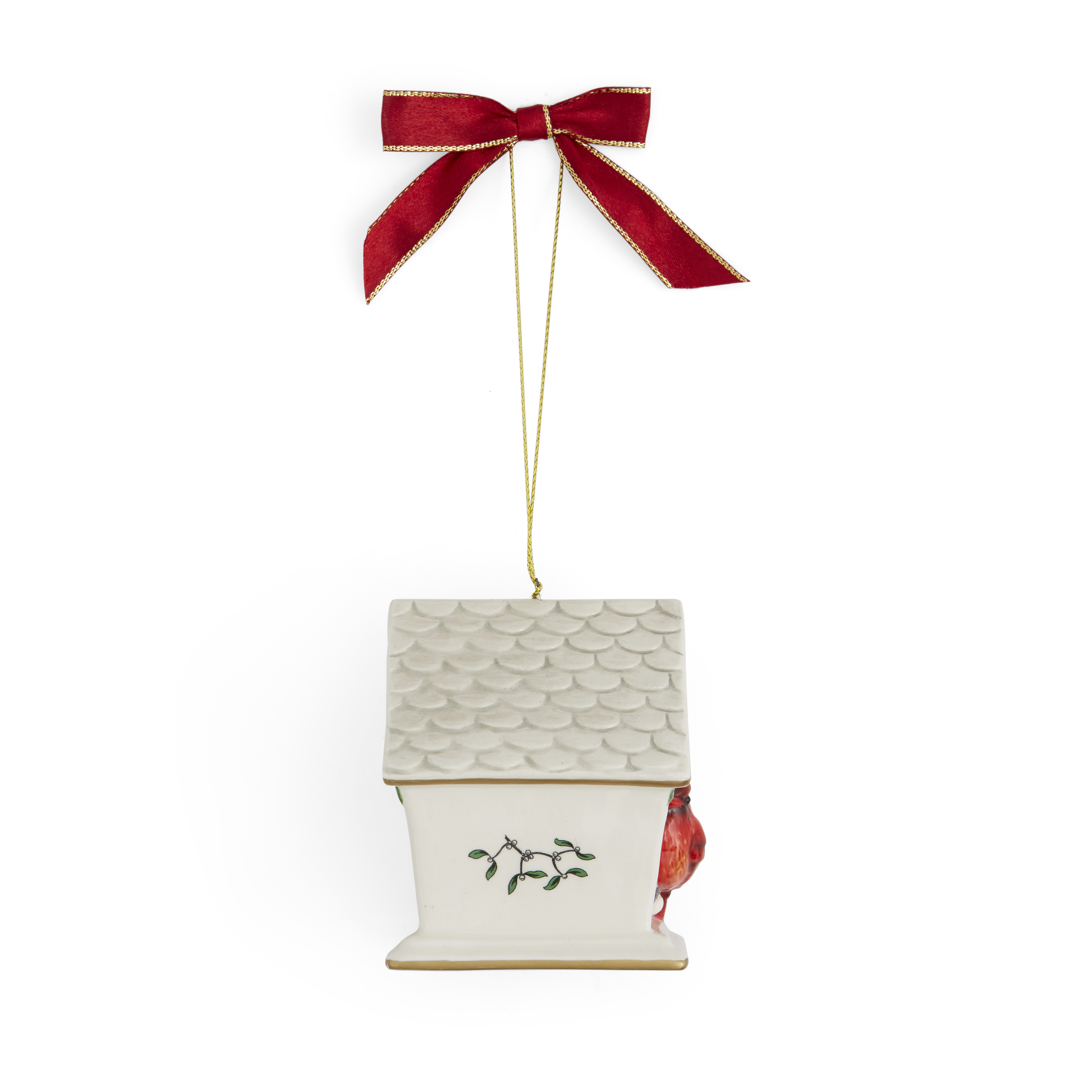 Christmas Tree Birdhouse Ornament image number null